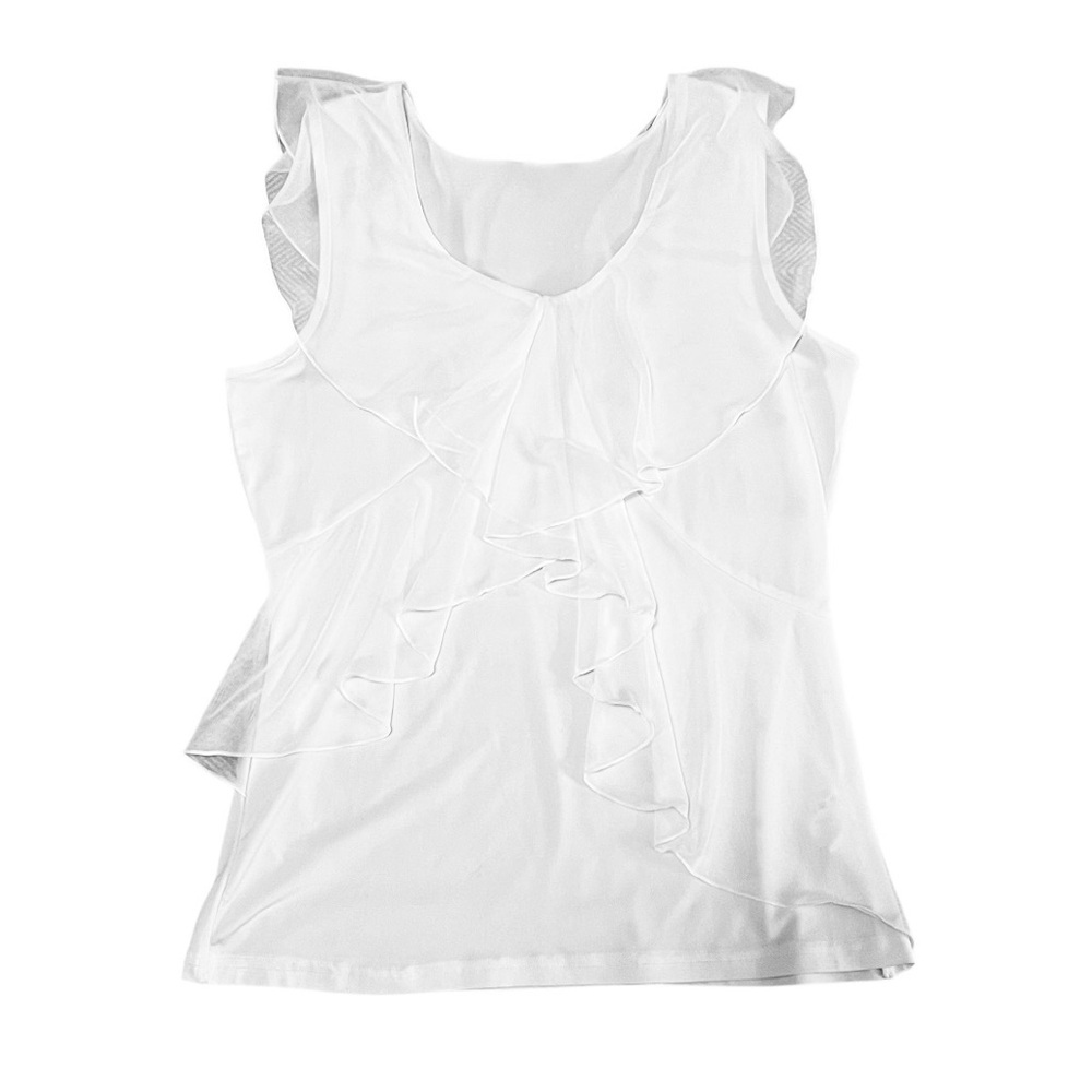 Remans Ruffled Tank Top‎ - Picture 2 of 6